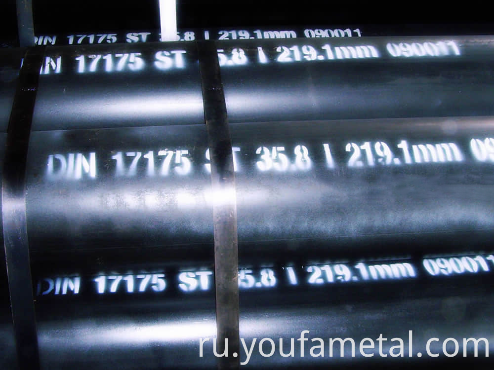 Din 17175 seamless steel tubes